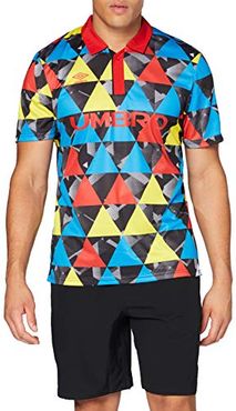 SSG Urban Club Graphic Shirt Camicia Sportiva, Multicolore (96 Tri Print Gst), Medium Uomo