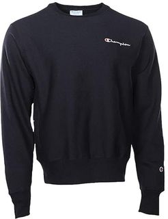 Reverse Weave(r) Crew (Navy) Men's Clothing