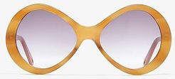 Bonnie Sunglasses - CE2743SL (Light Havana/Gradient Purple) Fashion Sunglasses