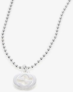 45cm Interlocking G Necklace (Silver) Necklace
