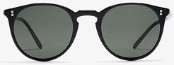 O'Malley Sun (Black/G15 Polar) Fashion Sunglasses