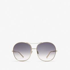 Nolla - CE128SL (Gold/Grey) Fashion Sunglasses