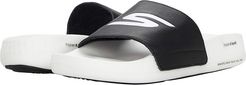 Go Hyper Slide (Black/White) Women's Shoes