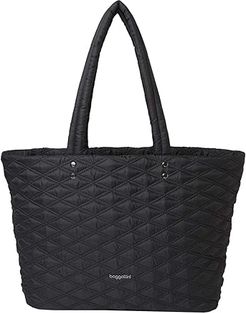 Quilted Tote (Black) Handbags