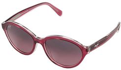 Mariana (Raspberry/Crystal Interior) Fashion Sunglasses