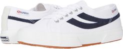 2953 Swallow Tail (White/Navy) Shoes