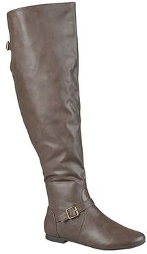 Loft Boot - Wide Calf (Taupe) Women's Shoes