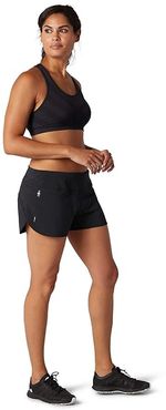 Merino Sport Lined Shorts (Black) Women's Shorts
