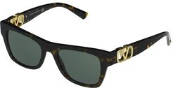 VA4066 (Havana/Green) Fashion Sunglasses
