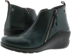 Sensation Anvik (Dark Green Savana Leather) Women's Pull-on Boots