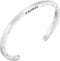 Caliber Collection(r) Las Vegas Steel Cuff (Silver) Bracelet