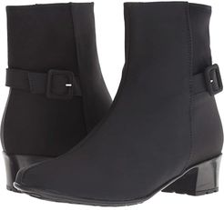 Ylva (Black Micro Fabric/Black Coles Stretch) Women's Boots