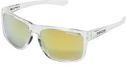 Swick (Crystal Clear Frame Smoke Yellow Lens) Sport Sunglasses