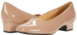 Doris (Nude Patent) Women's 1-2 inch heel Shoes