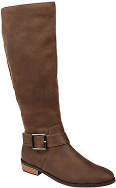 Winona Boot - Extra Wide Calf (Brown) Women's Shoes