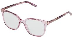 Rosalie Blue Light Reading Glasses (Pink) Reading Glasses Sunglasses