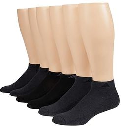 Athletic Low Cut Socks 6-Pack (Black Onix Marl/Black/Onix) Men's Low Cut Socks Shoes