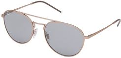 RB3589 55mm (Bronze-Copper/Dark Grey Classic) Fashion Sunglasses