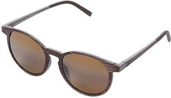 Kiawe (Brown Stripe) Fashion Sunglasses