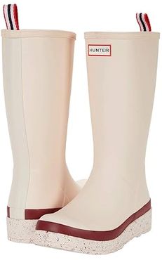 Play Tall Speckle Sole Wellington Boots (Moonstone Pink/Autumn Stone) Women's Shoes