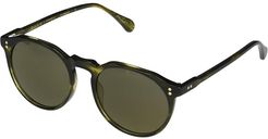 Remmy 52 (Seagrass/Hipro Bronze Mirror) Fashion Sunglasses
