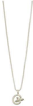 Presleigh Small Long Pendant Necklace (Gold Metal) Necklace