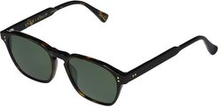 Aren 53 (Kola Tortoise/Green Polarized) Sport Sunglasses