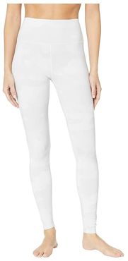 High-Waist Vapor Leggings (White Camo) Women's Casual Pants