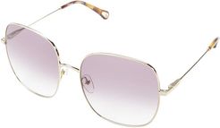 Elize CE172SL (Gold Gradient/Violet) Fashion Sunglasses