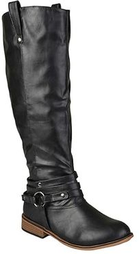 Walla Boot - Extra Wide Calf (Black) Women's Shoes