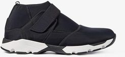 High Top Neoprene Sneaker (Black) Men's Shoes