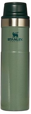 20 oz Insulated Classic Trigger-Action Travel Mug (Hammertone Green) Glassware Cookware