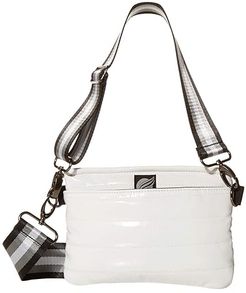 Bum Bag Crossbody (White Patent) Cross Body Handbags