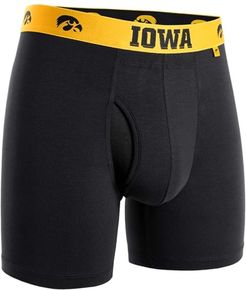Iowa Hawkeyes Swing Shift Boxer Briefs (Black) Men's Underwear