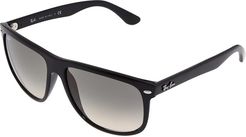 RB4147 Boyfriend (Black/Black) Fashion Sunglasses