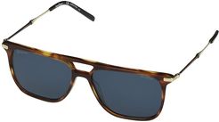 SF966SPM (Striped Brown) Fashion Sunglasses