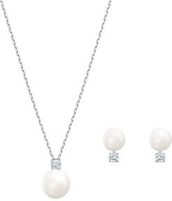Treasure Pearl Set (White Pearl) Jewelry Sets