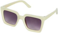 Zuma (Banana Ice/Plum Gradient) Fashion Sunglasses