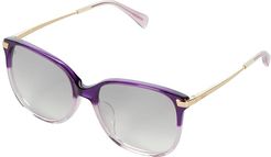 Sandela 201 (Amethyst/Gold/Dark Grey Gradient Photochromic) Fashion Sunglasses