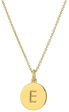 Kate Spade Pendants E Pendant Necklace (Gold) Necklace