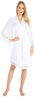 Colette - Kimono Robe (White) Women's Robe