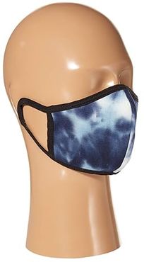 Washable 2-Layer Reversible Mask (Skye/Solid Black) Knit Hats