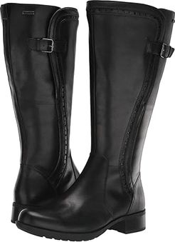 Copley Tall Wide Calf Waterproof Boot (Black) Women's Boots