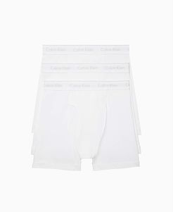 Cotton Classics Multipack Boxer Brief (White) Men's Underwear