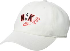 H86 SSNL Cap (Little Kids/Big Kids) (White/Laser Crimson) Baseball Caps