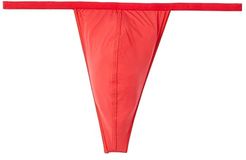 Plume G-String (Red) Men's Underwear