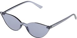 Cat-Eye Shield (Grey) Fashion Sunglasses