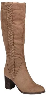 Gentri Boot - Wide Calf (Taupe) Women's Shoes
