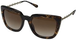 0HC8258U 56mm (Dark Tortoise/Smoke Gradient) Fashion Sunglasses