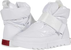 Joan of Arctic Next Lite Strap Puffy (White) Women's Boots